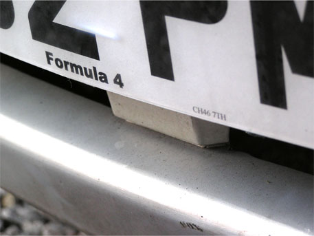 Number plate
